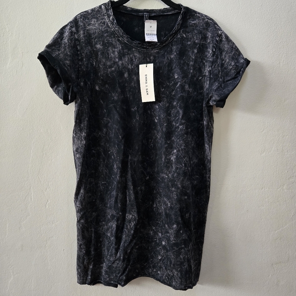 LF Emma & Sam Acid Wash Distressed Tee - Picture 7 of 7